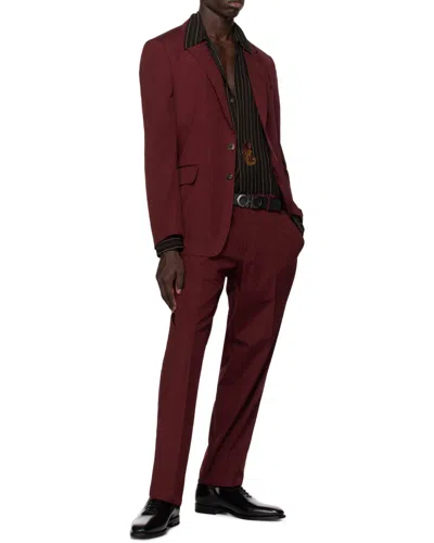 Ferragamo Square Head Niujin Shoes In Black