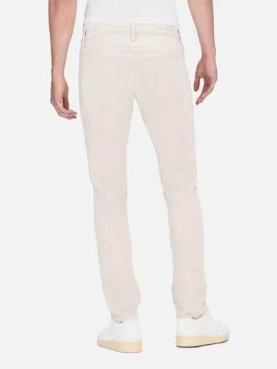 Frame Straight Leg Jeans In Neutrals