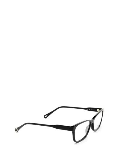 Chloé Rectangular Frame Glasses In Black