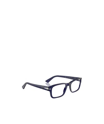 Persol Rectangle-frame Glasses In Blue