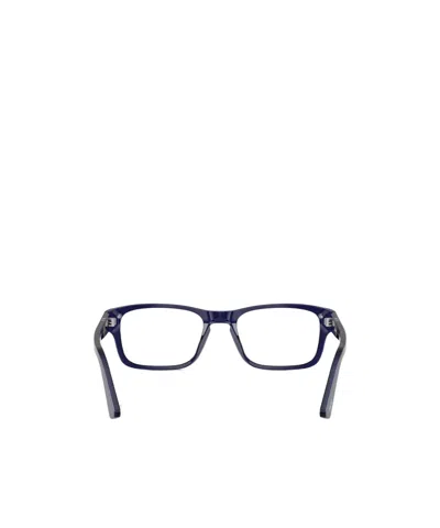 Persol Rectangle-frame Glasses In Blue