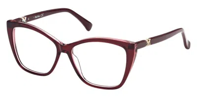 Max Mara Cat-eye Glasses In Red