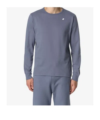 K-way Elmer Js Peach In Blue