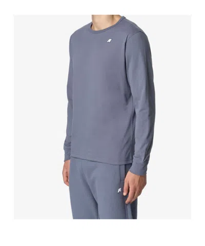 K-way Elmer Js Peach In Blue