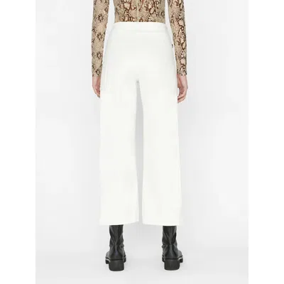 Frame Side Pocket Trousers In White