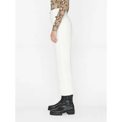 Frame Side Pocket Trousers In White