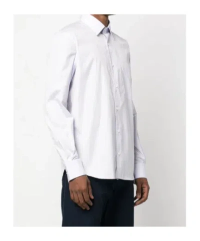 Aspesi Box Cut Cotton Poplin Shirt In White
