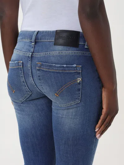 Dondup Five-pocket Denim Trousers In Blue