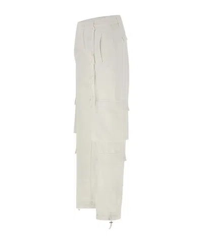 Dondup Drawstring Casual Pants In Neutral