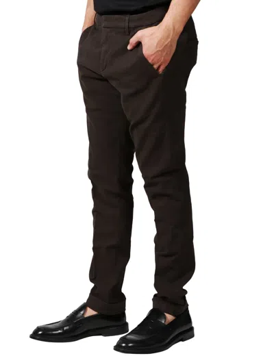 Dondup Belt Loops Slacks In Black