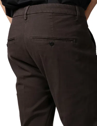 Dondup Belt Loops Slacks In Black