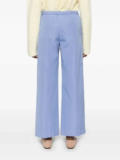 Aspesi Cotton Trousers In Blue