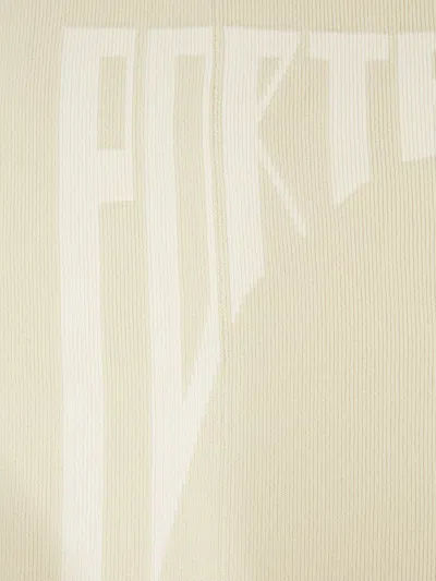 Rick Owens Rectangular Blanket In White