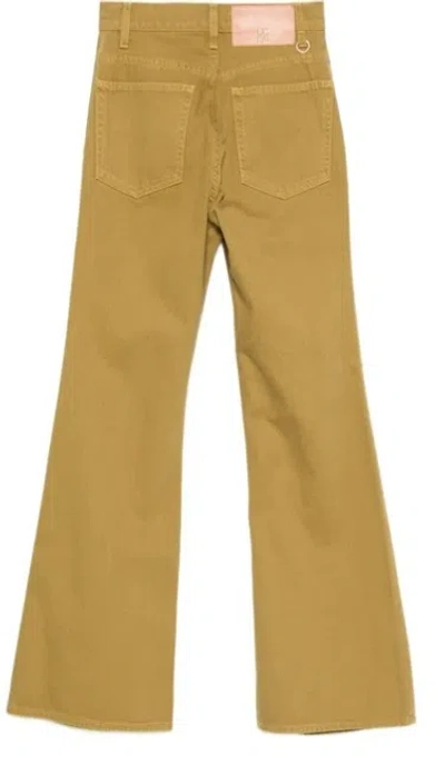 Ulla Johnson The Lou Button Up Jean In Brown