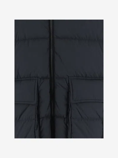 Herno Hooded Padded Jacket In Black