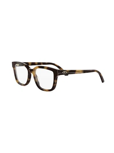 Dior Full Frame Plain Mirror In Brown
