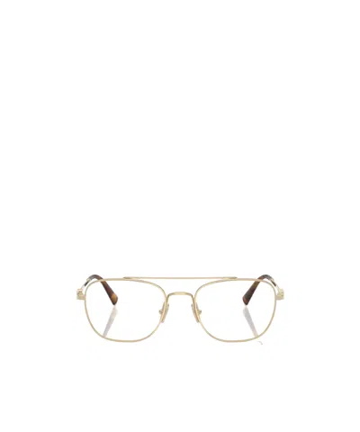 Miu Miu Womens Gold Mu 51wv Square-frame Metal Glasses In Gold