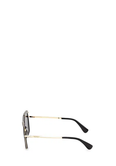 Max Mara Full Frame Sunglasses In Black