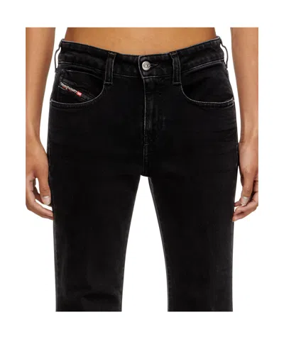 Diesel Flare Jeans In Black