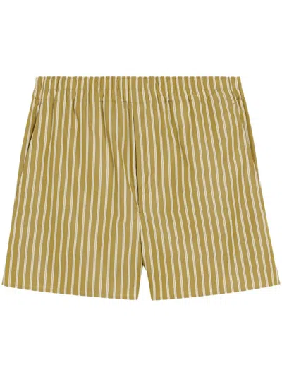 Ami Alexandre Mattiussi Ami Paris Short Stripes In Multicolor
