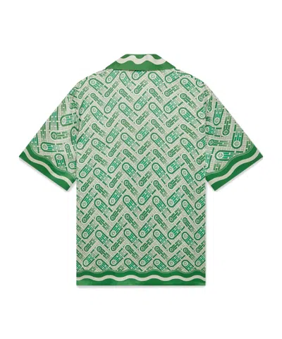 Casablanca Short-sleeved Shirt In Green