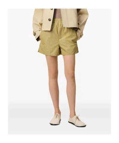 Ami Alexandre Mattiussi Ami Paris Short Stripes In Multicolor