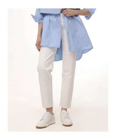 Jil Sander Straight-leg Jeans In White