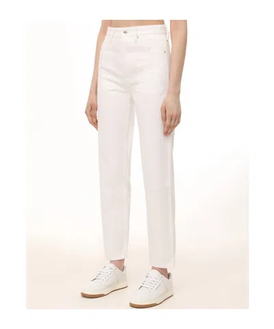 Jil Sander Straight-leg Jeans In White