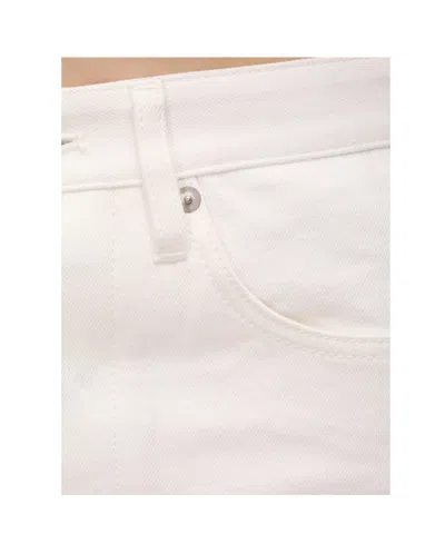 Jil Sander Straight-leg Jeans In White