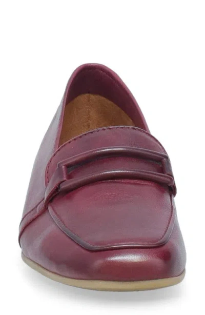Miz Mooz Ziya Penny Loafer In Bordeaux