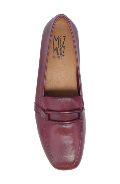 Miz Mooz Ziya Penny Loafer In Bordeaux