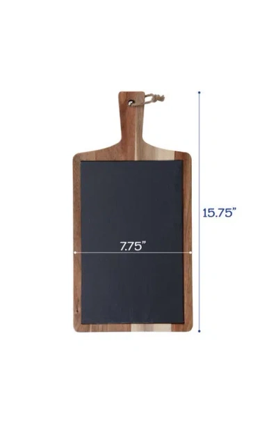 Bia Cordon Bleu Set Of 3 Rectangular Wood Serving Boards In Brown