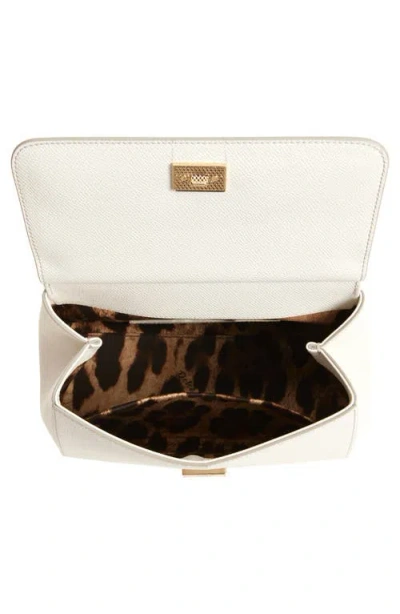 Dolce & Gabbana Medium Sicily Top Handle Bag In Dauphine Leather