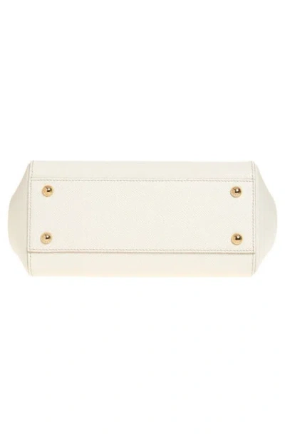 Dolce & Gabbana Medium Sicily Top Handle Bag In Dauphine Leather