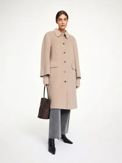 By Malene Birger Round-collar Single-breasted Coat