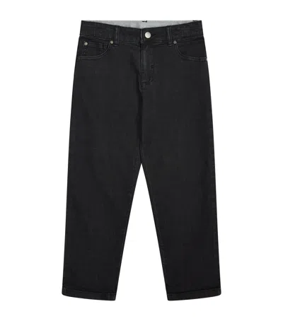 Stella Mccartney Straight Leg Jeans In Black