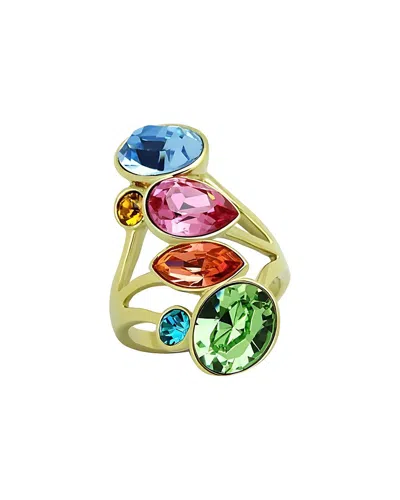 Alamode Jewelry Plated Stainless Steel Ring