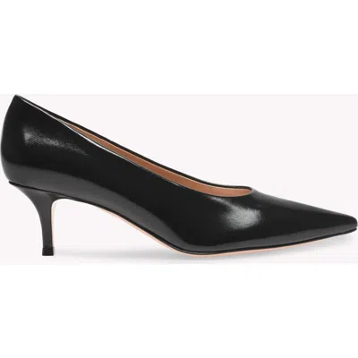 Gianvito Rossi Gianvito 70 Black Leather Pumps