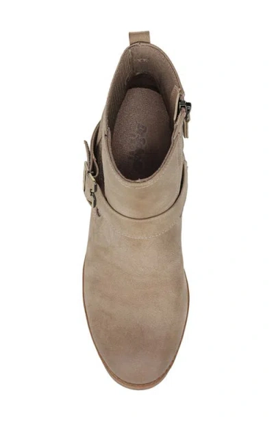 Dr. Scholl's Women's Parker Block Heel Lug Sole Zip Short Boots In Brown