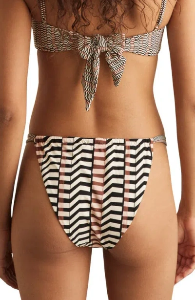 Reiss Kate Bikini Bottoms In Pattern
