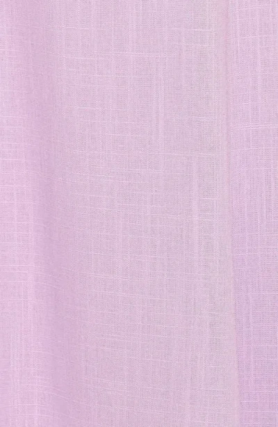 Petal And Pup Petal & Pup Tatum Sleeveless Linen Blend Maxi Dress In Purple