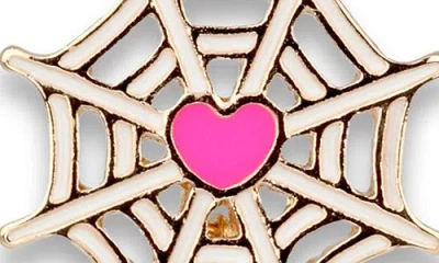 Charm It !® Kids' Spiderweb Charm In White