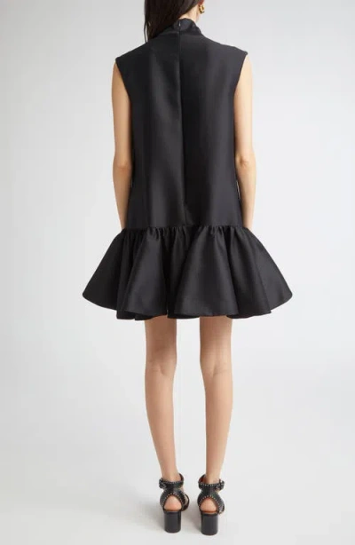 Zimmermann Sleeveless Bow Mini Dress In Black