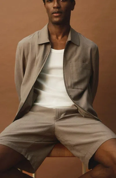 Mango Bermuda Shorts In Brown