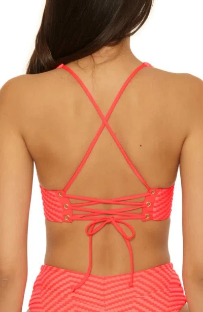 Bca By Rebecca Virtue Connect Underwire Bikini Top In Red