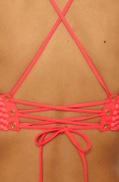Bca By Rebecca Virtue Connect Underwire Bikini Top In Red