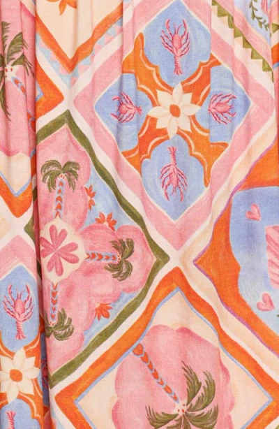 Petal And Pup Petal & Pup Zanna Long Sleeve Minidress In Multi