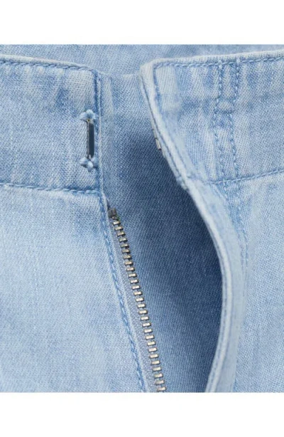 Mango Women's Mid-rise Wide Leg Denim Jeans In Blue