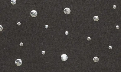 Mango Cotton Mix Studded Halter Top In Gold