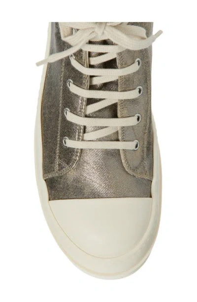 Rick Owens Drkshdw High-top Sneakers With Zip In Gray
